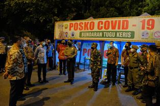 Kapolda Bersama Forkopimda Cek ke Zona Merah, Ingatkan Warga Agar Disiplin Prokes